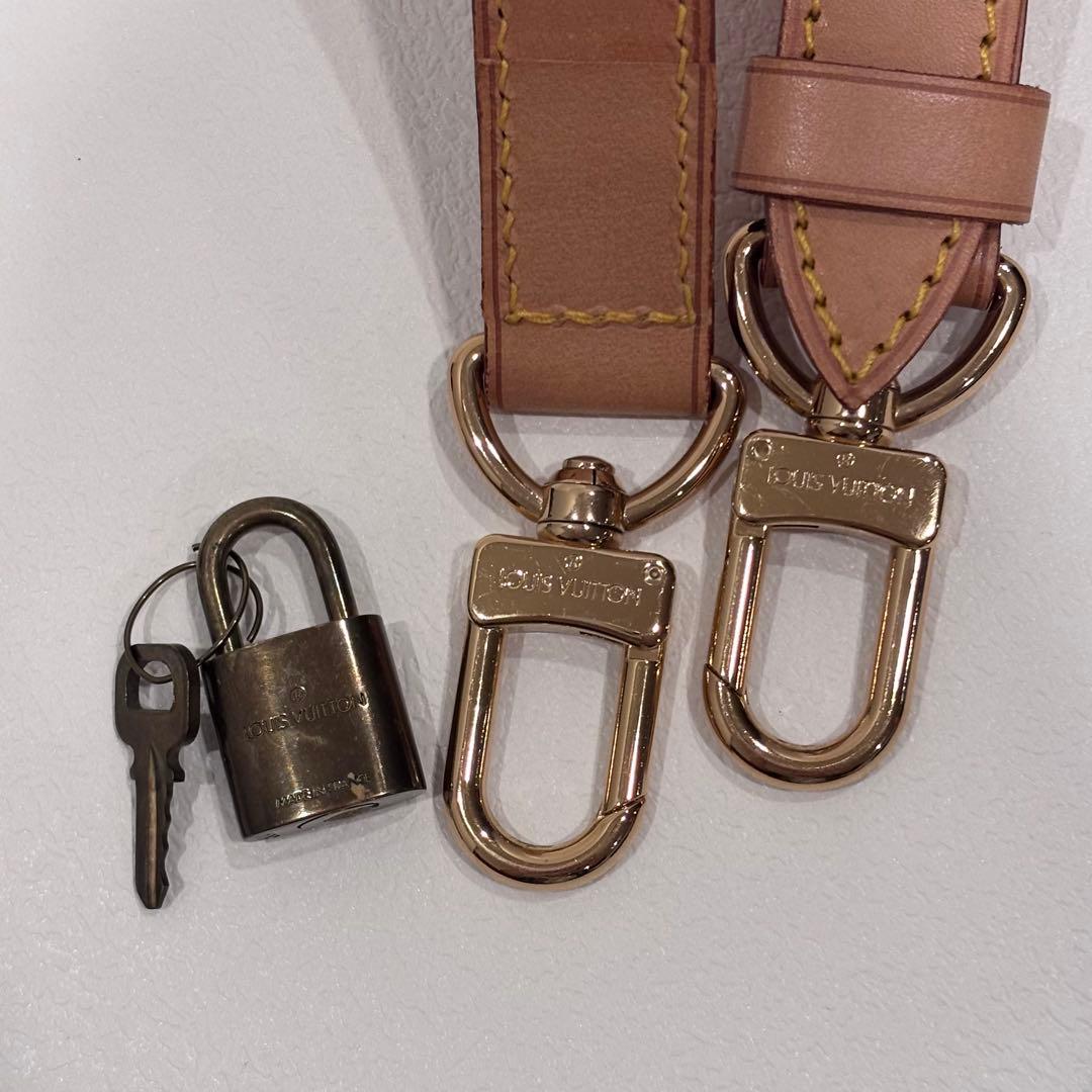 ルイヴィトン キーポル バンドリエール50 モノグラム　ボストン　レトロ