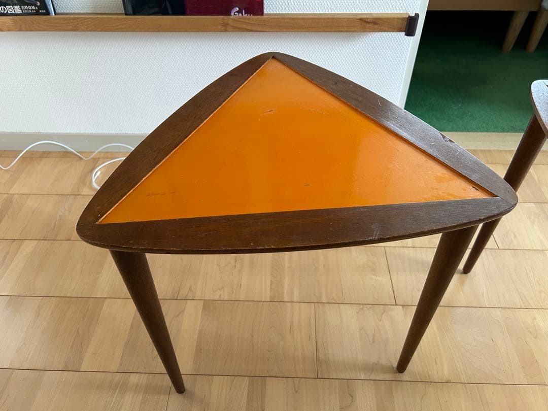 ミッドセンチュリー レトロ 50's 50年代 サイドテーブル 飾り棚 シェルフ