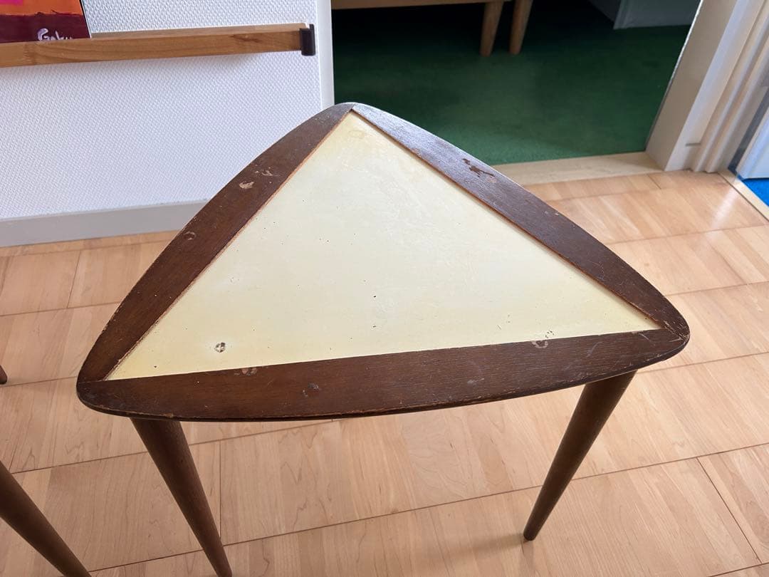 ミッドセンチュリー レトロ 50's 50年代 サイドテーブル 飾り棚 シェルフ