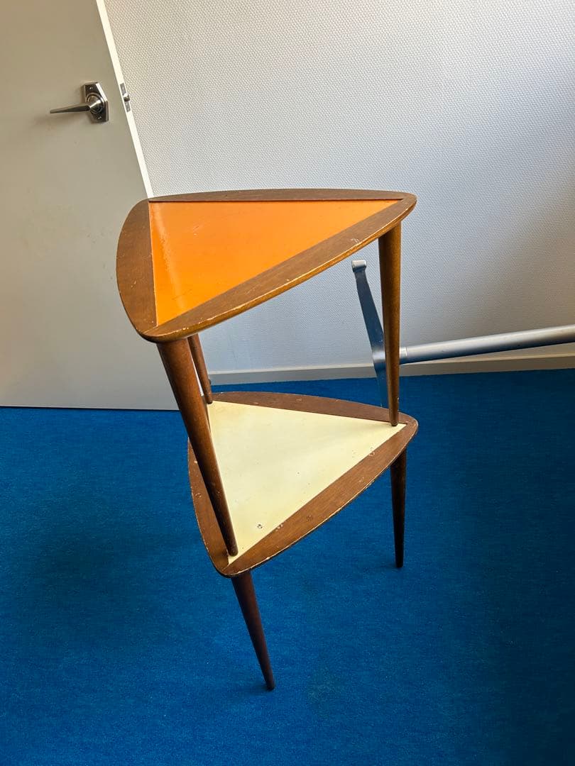 ミッドセンチュリー レトロ 50's 50年代 サイドテーブル 飾り棚 シェルフ