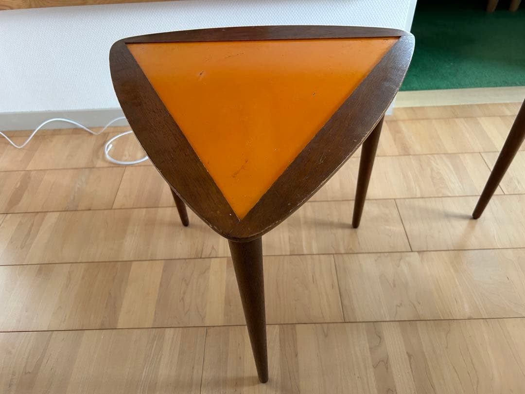 ミッドセンチュリー レトロ 50's 50年代 サイドテーブル 飾り棚 シェルフ