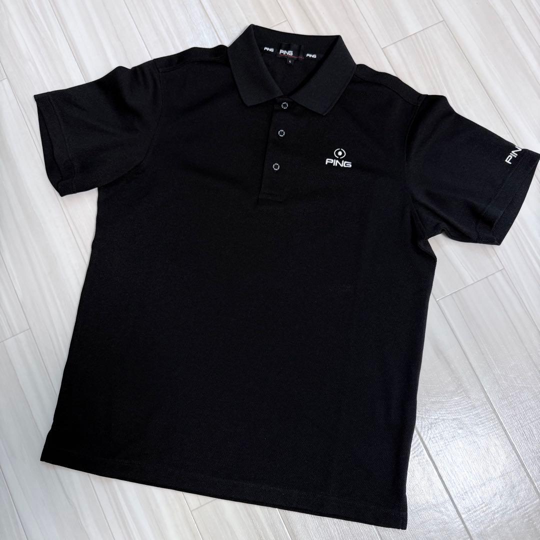 【極美品】PING ポロシャツ パンツセット セットアップ　L
