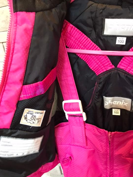 Phoenix ☆ スキーウェア キッズ 100㎝