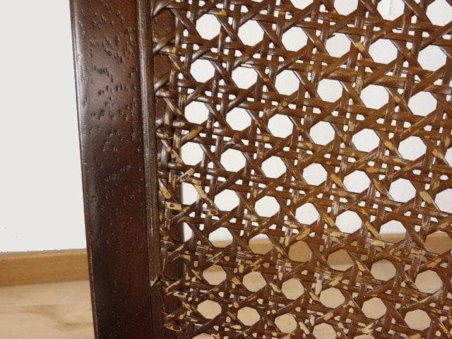 飛騨産業　キツツキ　穂高　アームチェアーB　イス　 木製　再塗装済ＵＳＥＤ