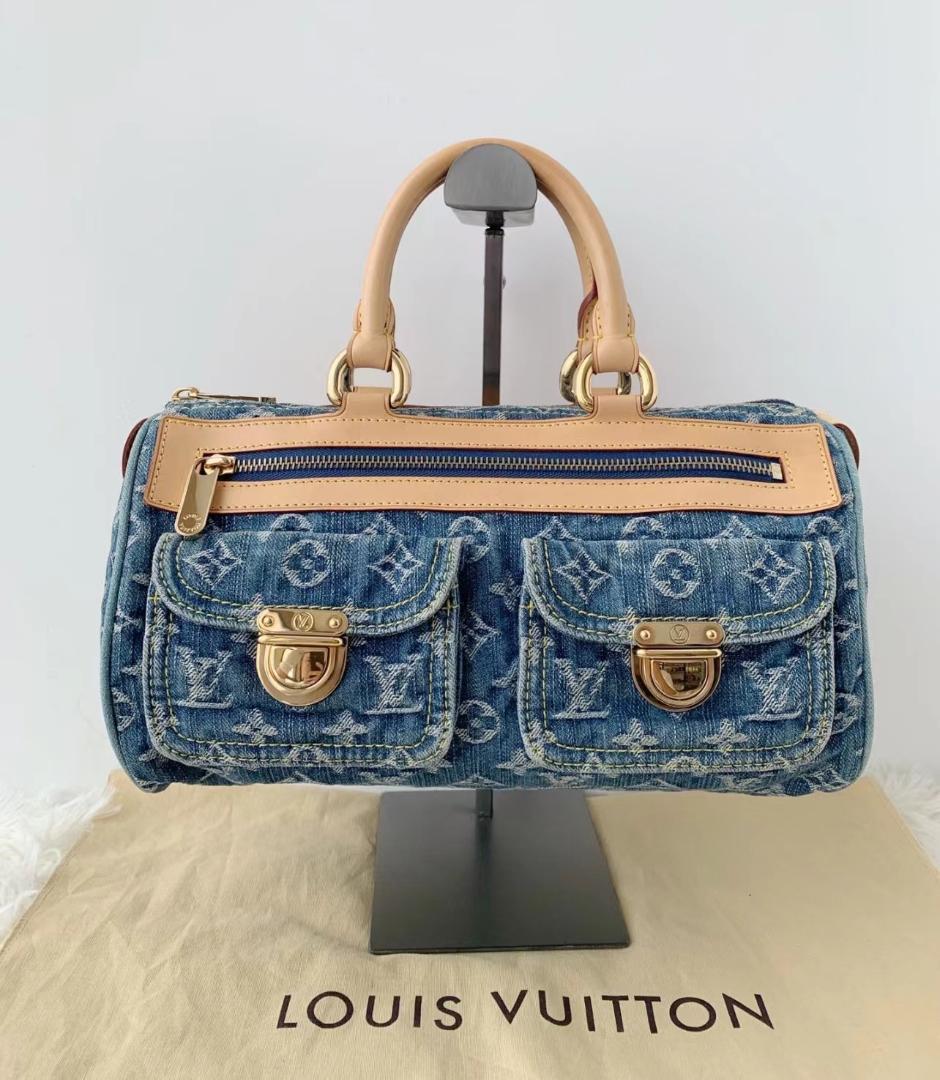 LOUIS VUITTON ルイヴィトンネオスピーディデニム