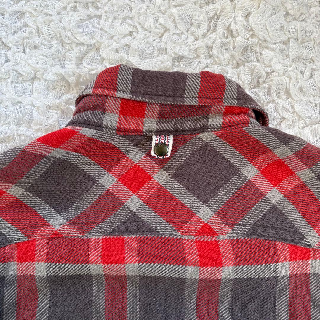 美品 visvim reindeer flannel 3 L ネルシャツ