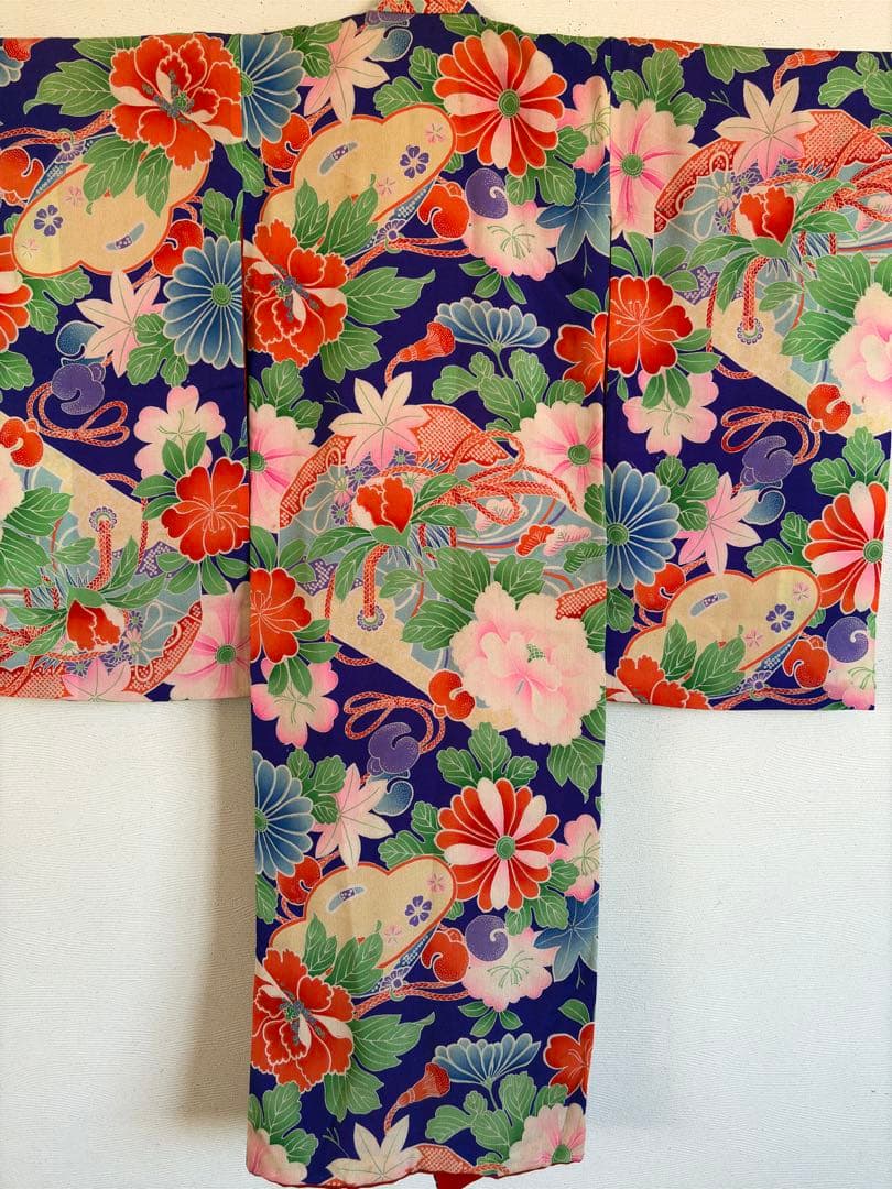 専用です。アンティーク　錦紗　子供着物　アンティーク着物　大正ロマン