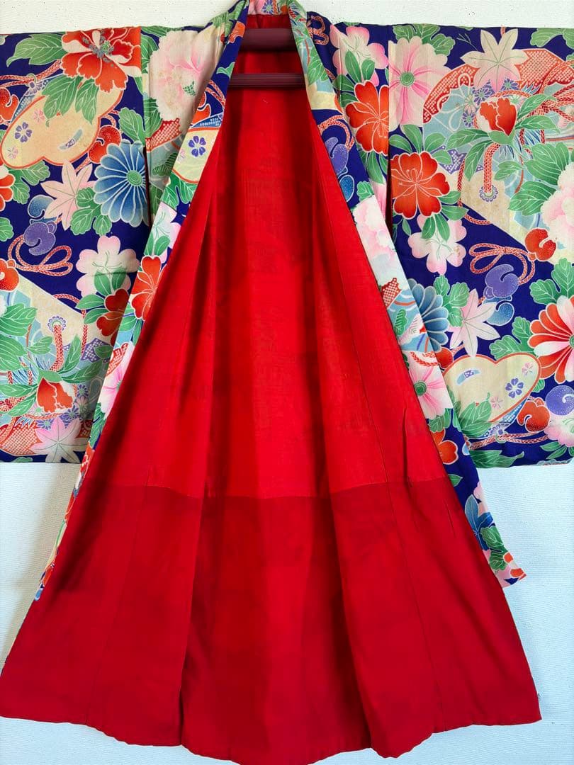 専用です。アンティーク　錦紗　子供着物　アンティーク着物　大正ロマン