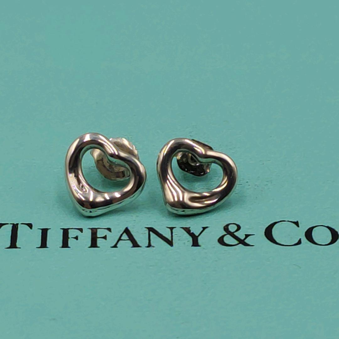 TIFFANY&Co.　ティファニー オープンハート ピアス ジャンク