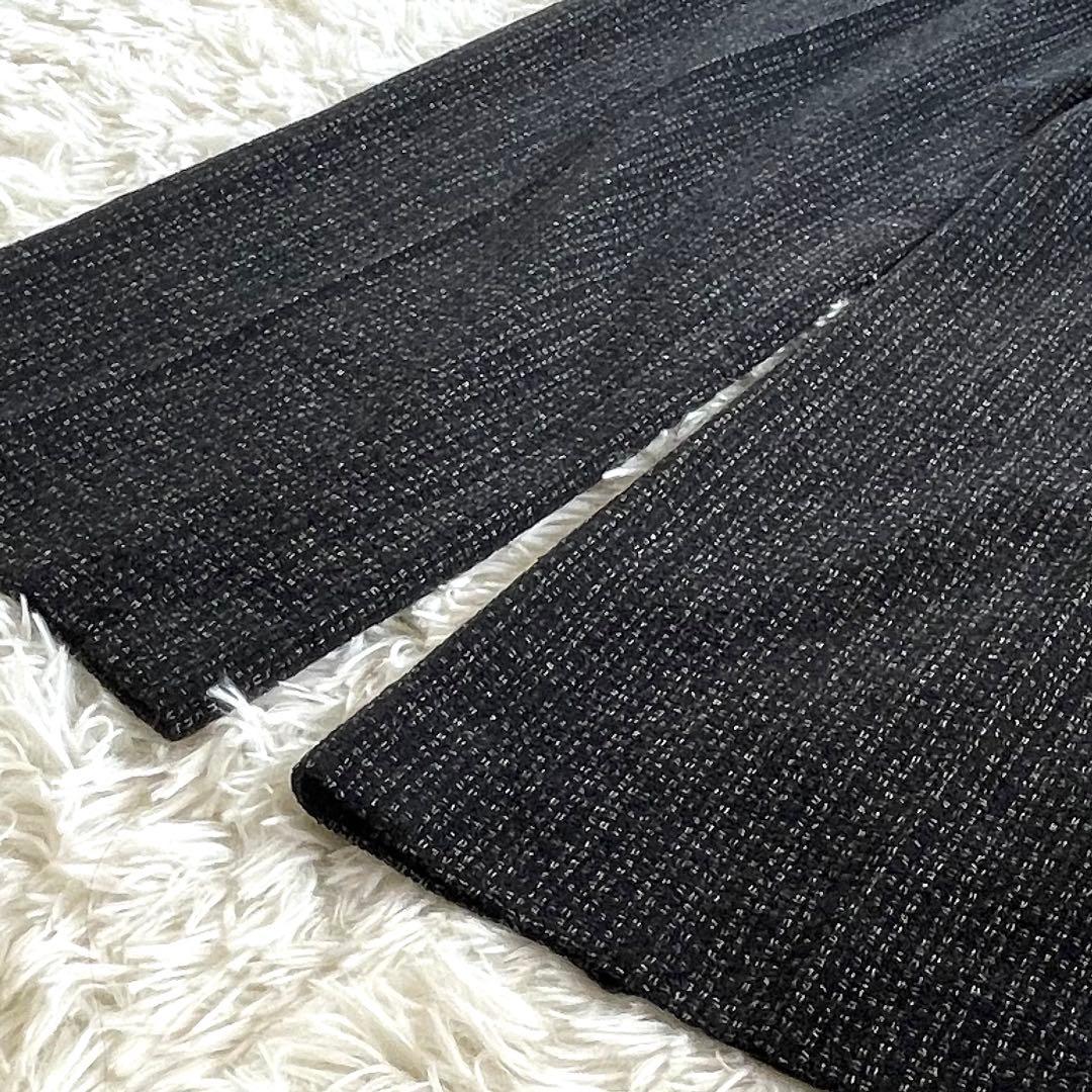 美品☆マックスマーラ　高級　銀タグ　ツイード　セットアップ　パンツスーツ　L