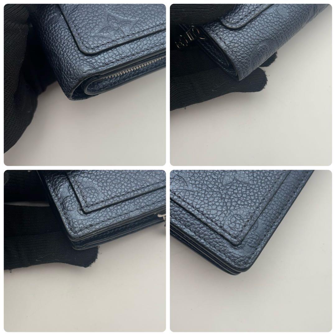 IC搭載　ルイヴィトン ポルトフォイユ クレア アンプラント メタリック