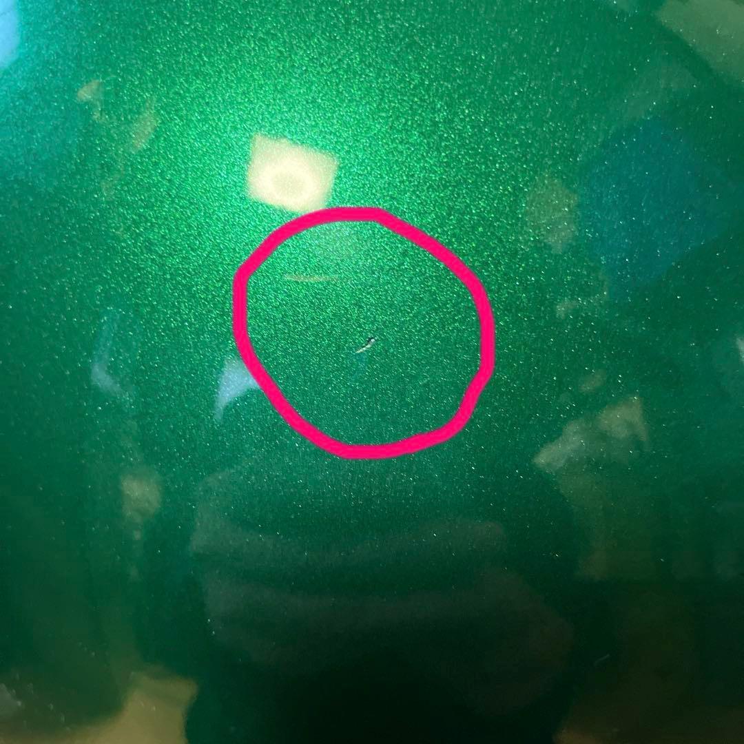 SHM スモールジェットヘルメット グリーンメタリック LOT501 Lサイズ