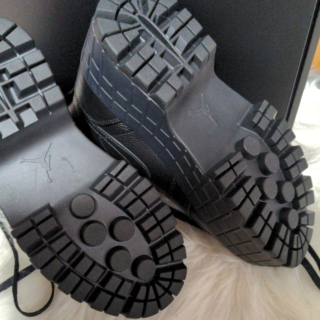 【極美品】Nike Air Jordan 1ブルックリン　ブラック24cm