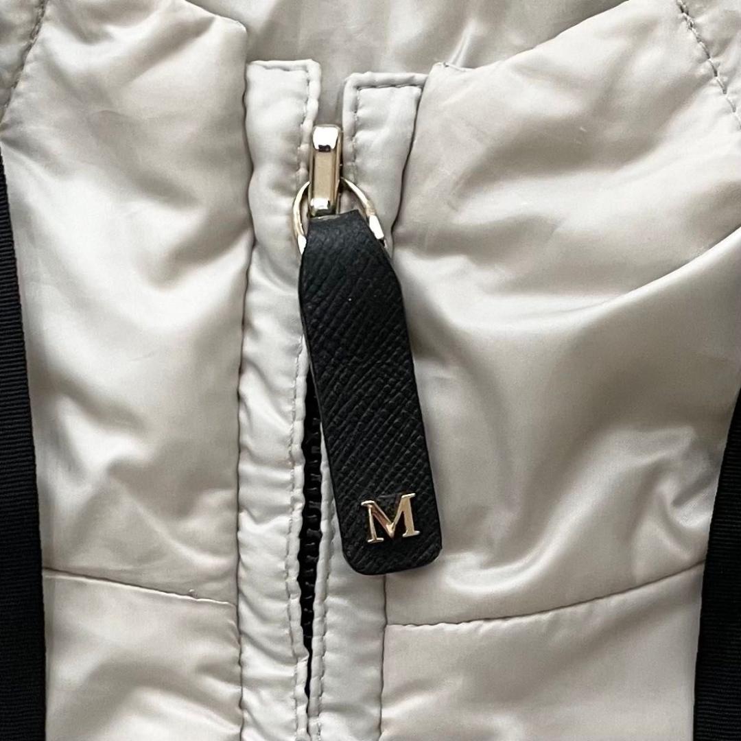 近年モデル MAX MARA The CUBE ダウンベスト　フード付　38　M