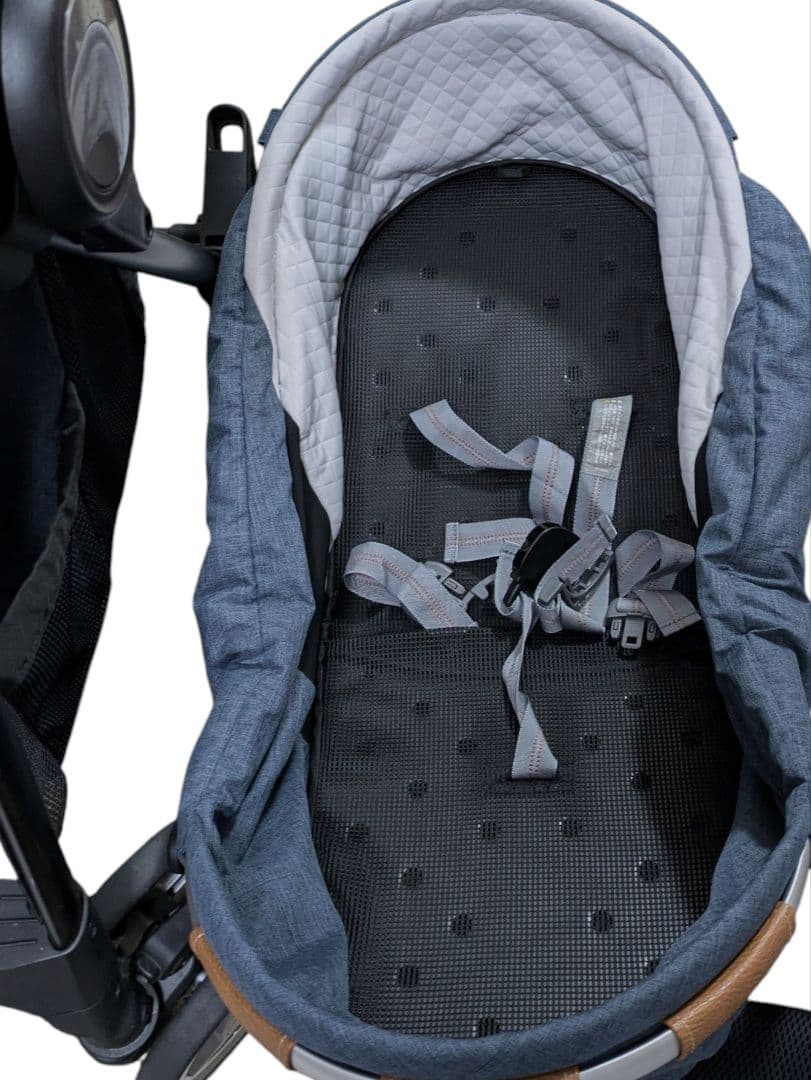 エールべべ AILEBEBE フラコット ナチュラルブルー ST2 ベビーカー