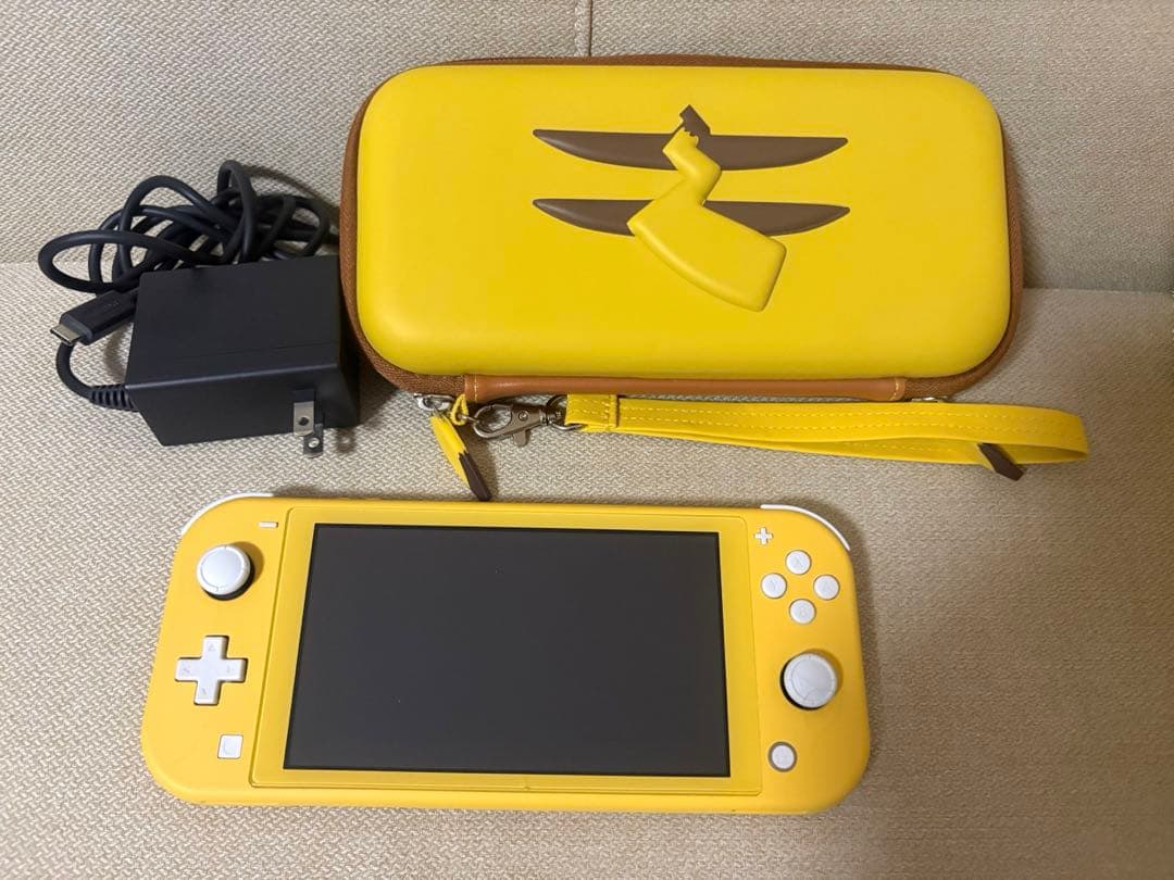 美品 Nintendo Switch Lite 本体 イエロー