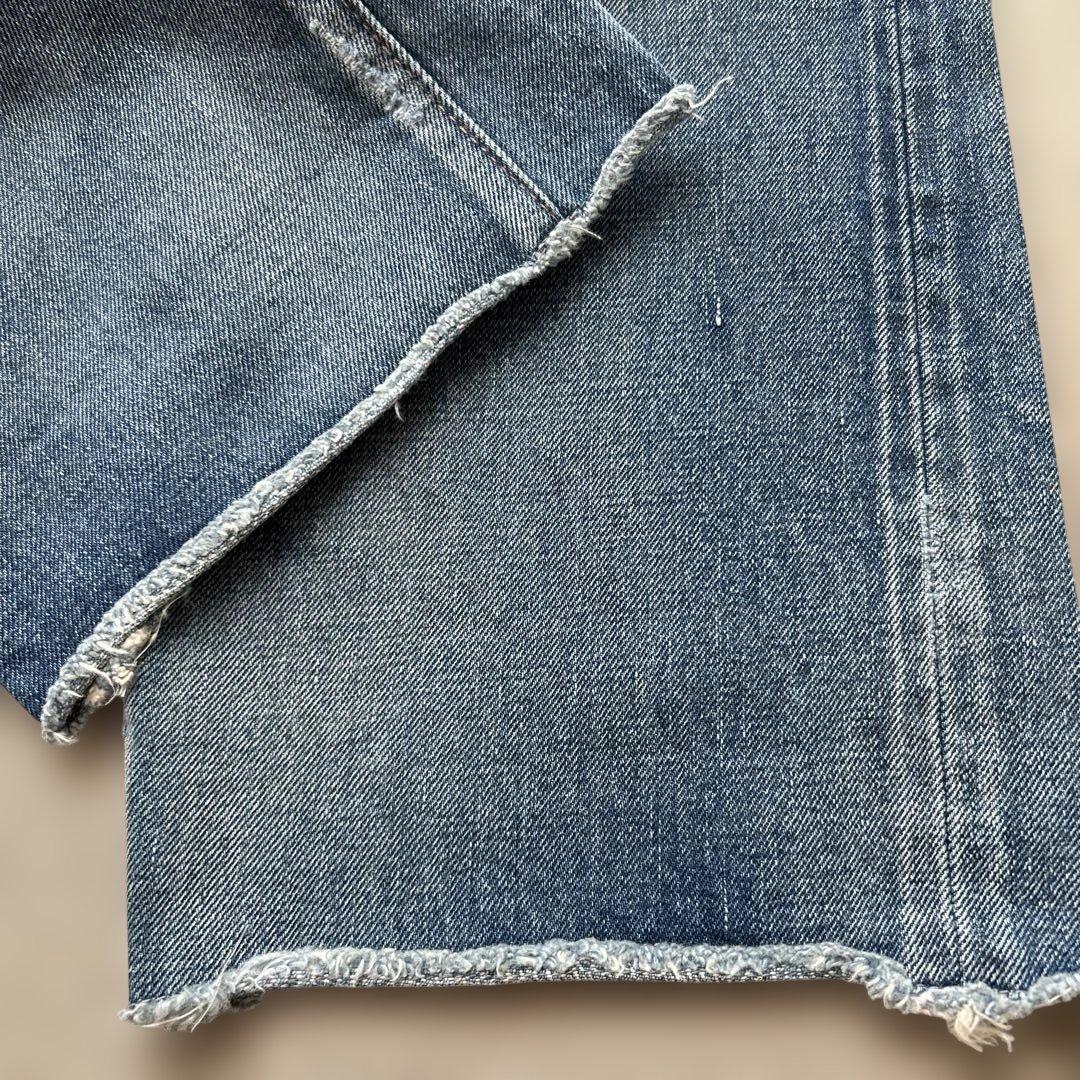 chimala チマラ　ダメージ・リペア加工デニム　オーバーサイズ