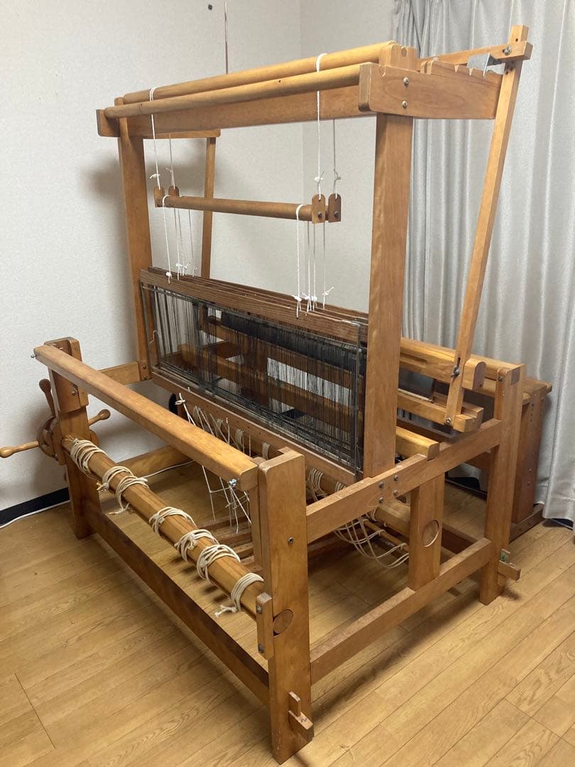木製大型織機