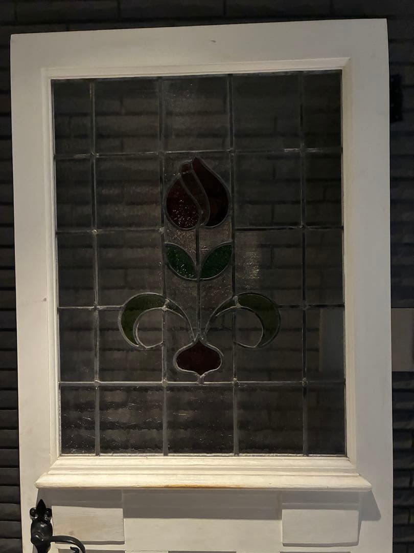 イギリスアンティークドア　チューリップ