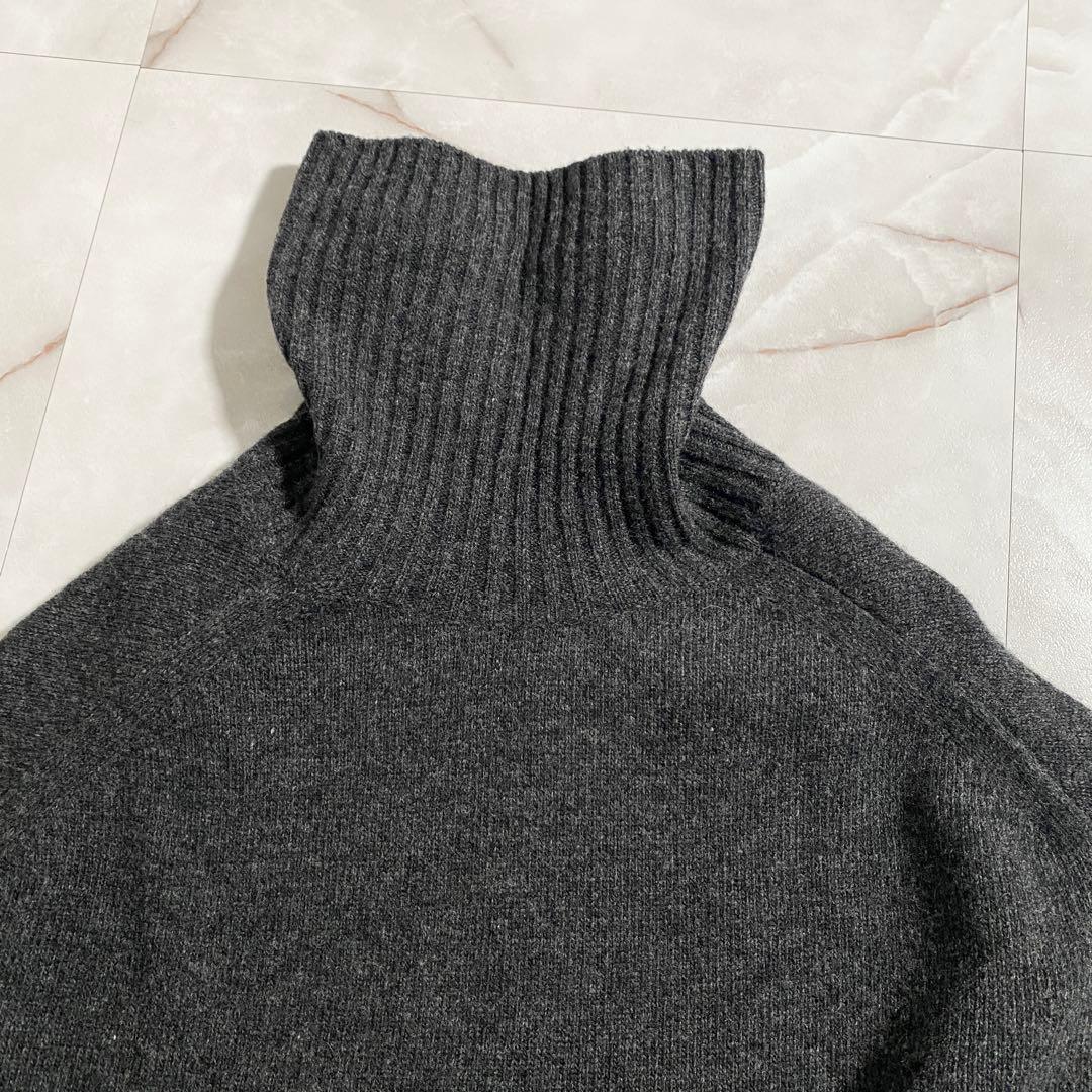 A18527 美品 イエナ 22AW ウールカシミヤ AQUAタートルネックPO