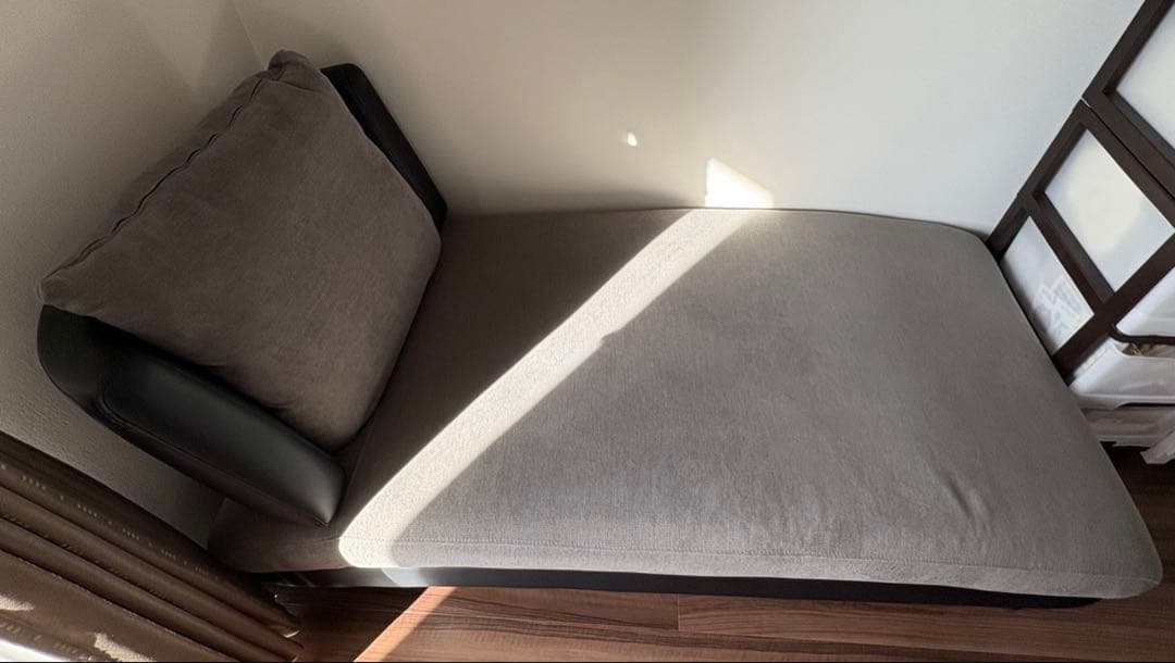 ニトリ カウチソファ 布張り