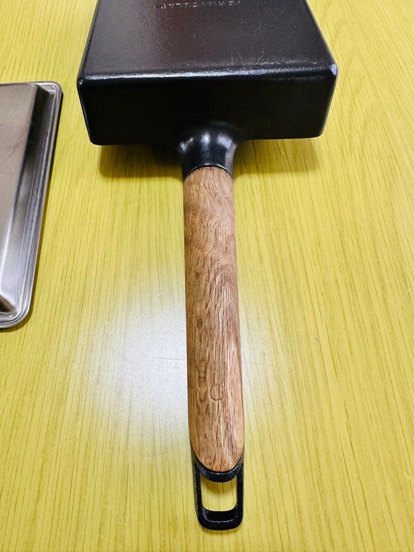 バーミキュラ　エッグ＆トーストパン　蓋付き　ウォルナット