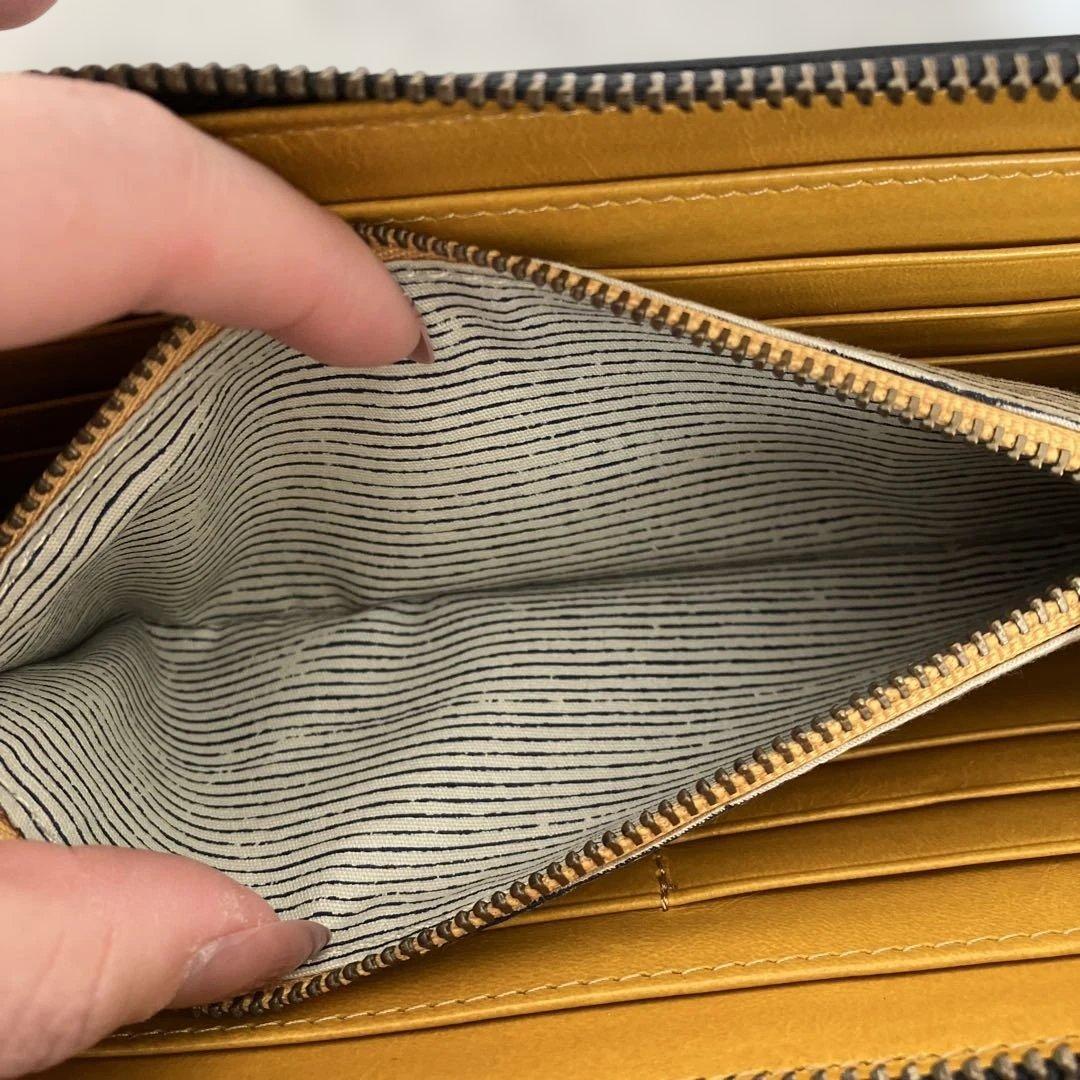 たなめぐ様‼️DIESEL ブラック レザー ヴィンテージ 長財布