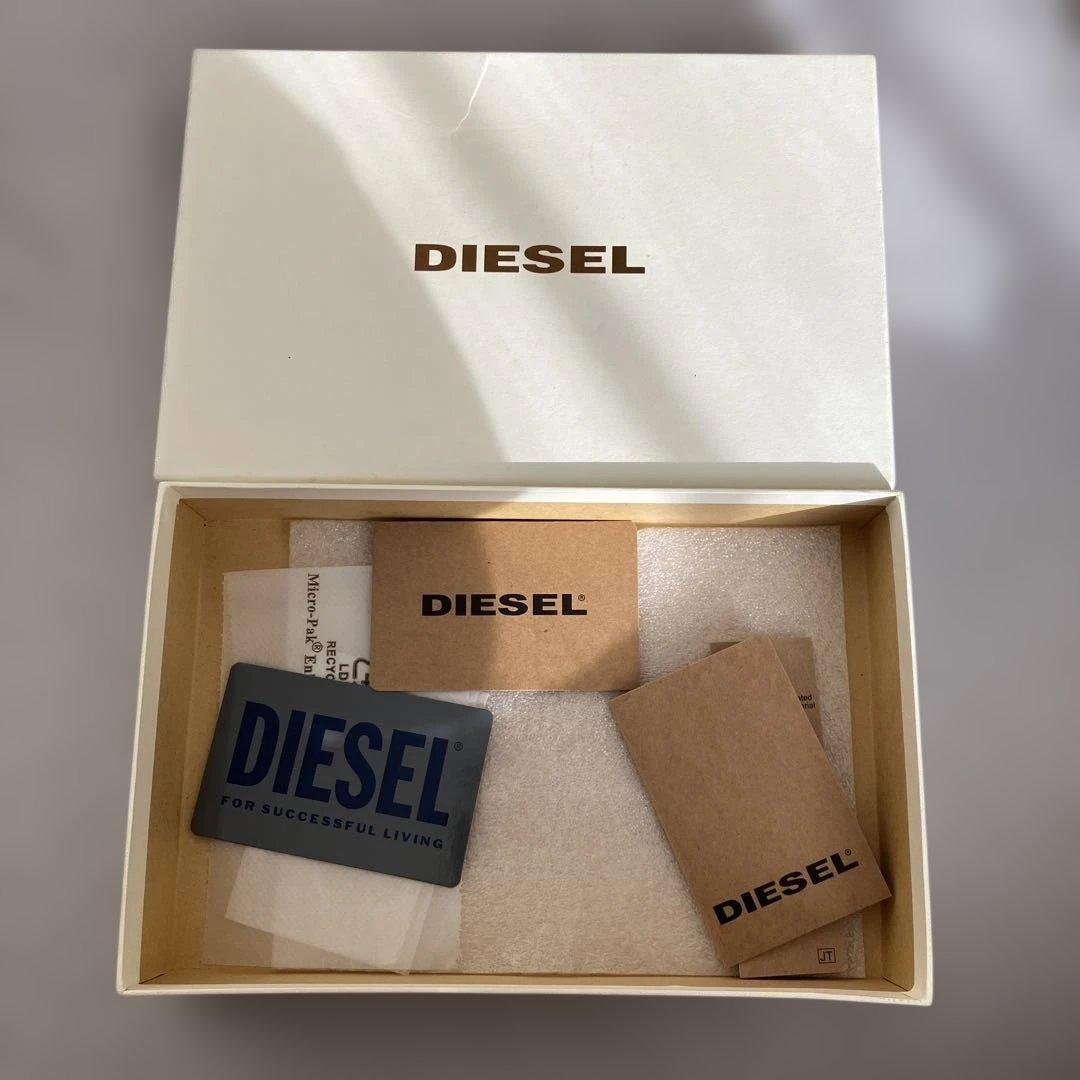 たなめぐ様‼️DIESEL ブラック レザー ヴィンテージ 長財布
