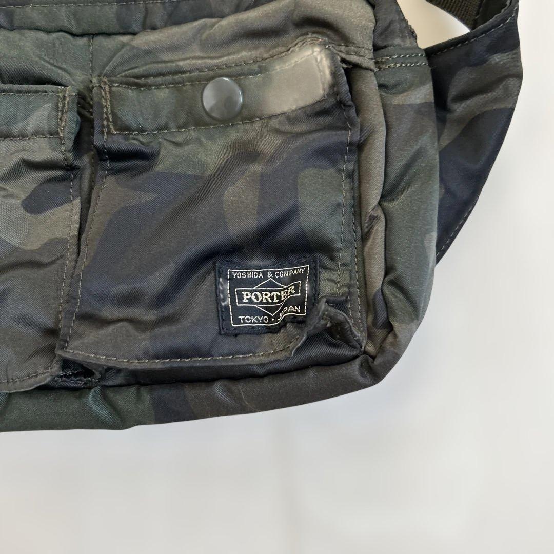美品　PORTER カモフラージュ ボディバッグ　30周年記念