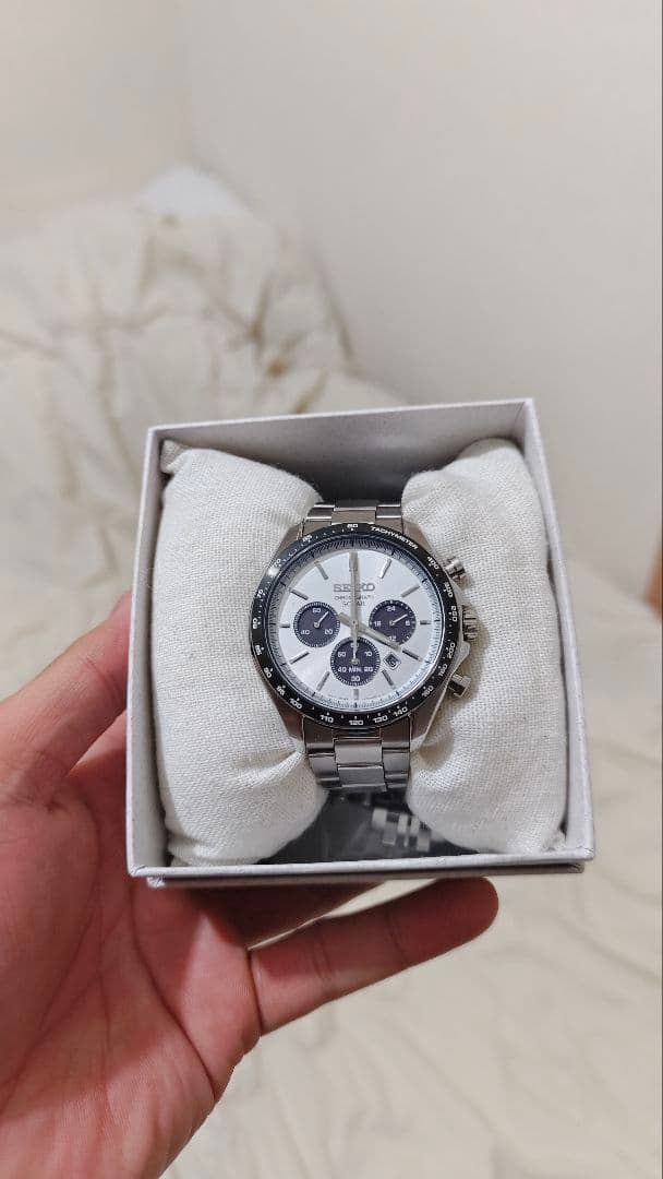 セイコー クロノグラフ SBPY165 ソーラー V175