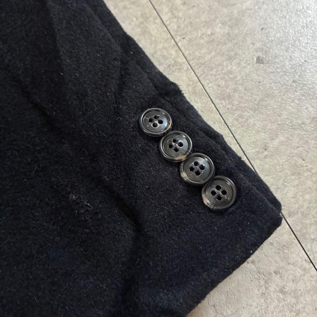 90s CHAPS Ralph laurenウールカシミアチェスターコート黒