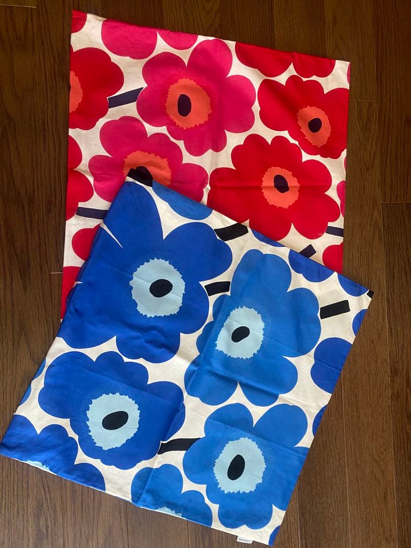 マリメッコ　ウニッコ柄　クッションカバー　2枚セット