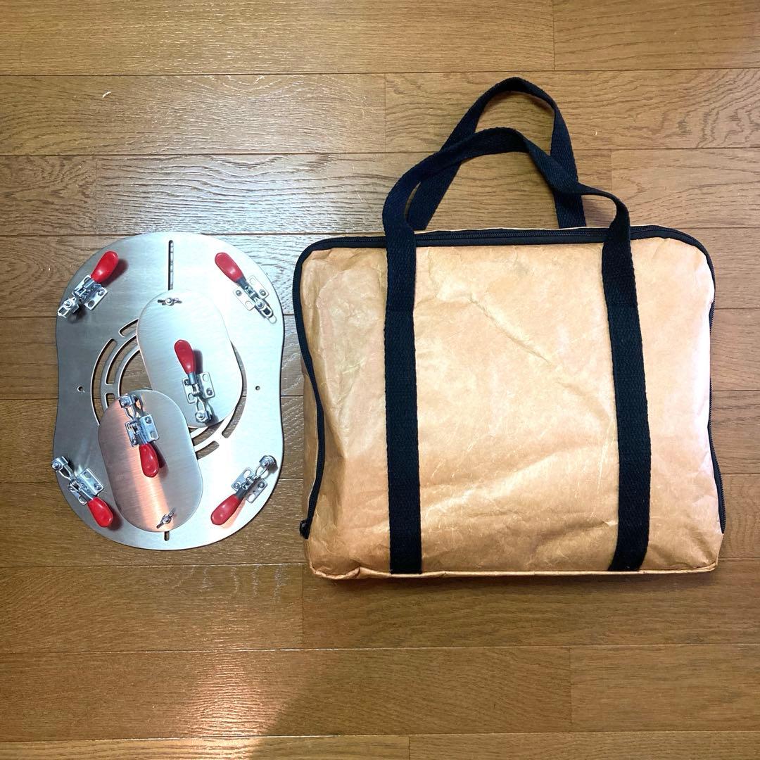 TOMOUNT チタン 薪ストーブ 折りたたみ 2M巻き煙突 ストーブジャック付