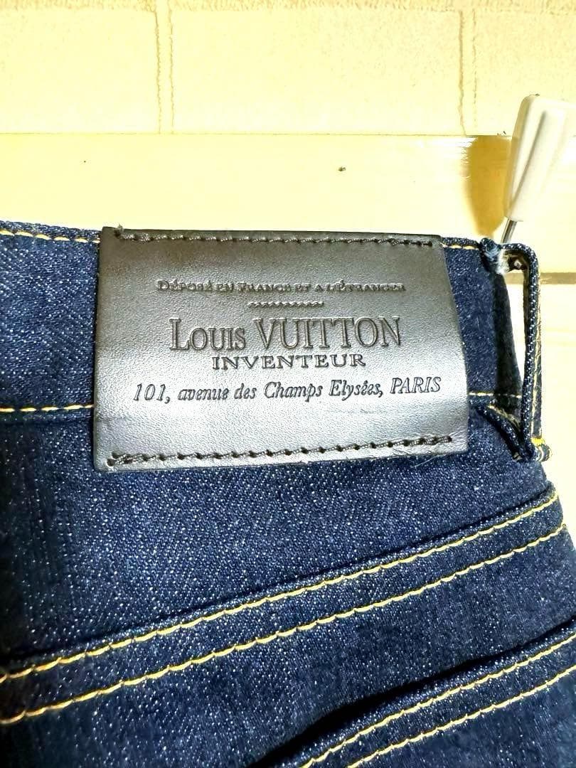 LOUIS VUITTON ルイヴィトン デニムパンツ レディース 8号
