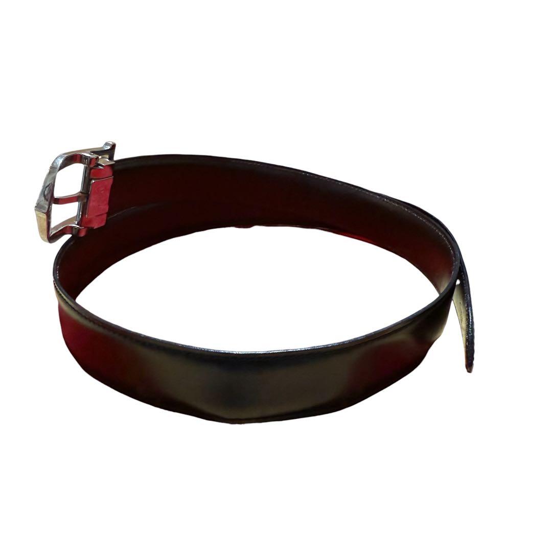 Cartier カルティエ　ブラック レザーベルト　レザー　専用箱付き　男女兼用