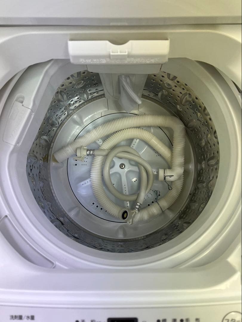 洗濯機 2023年 ヤマダ RORO YWM-T60L 6.0kg 高年式