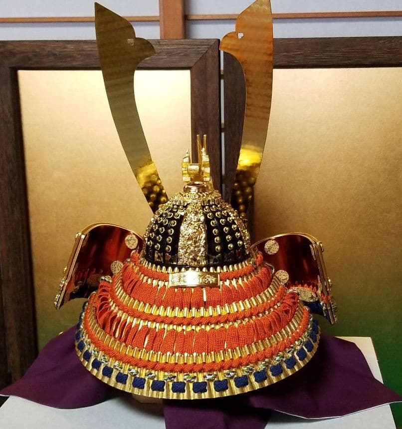 五月人形　京都一福作　18号兜飾り