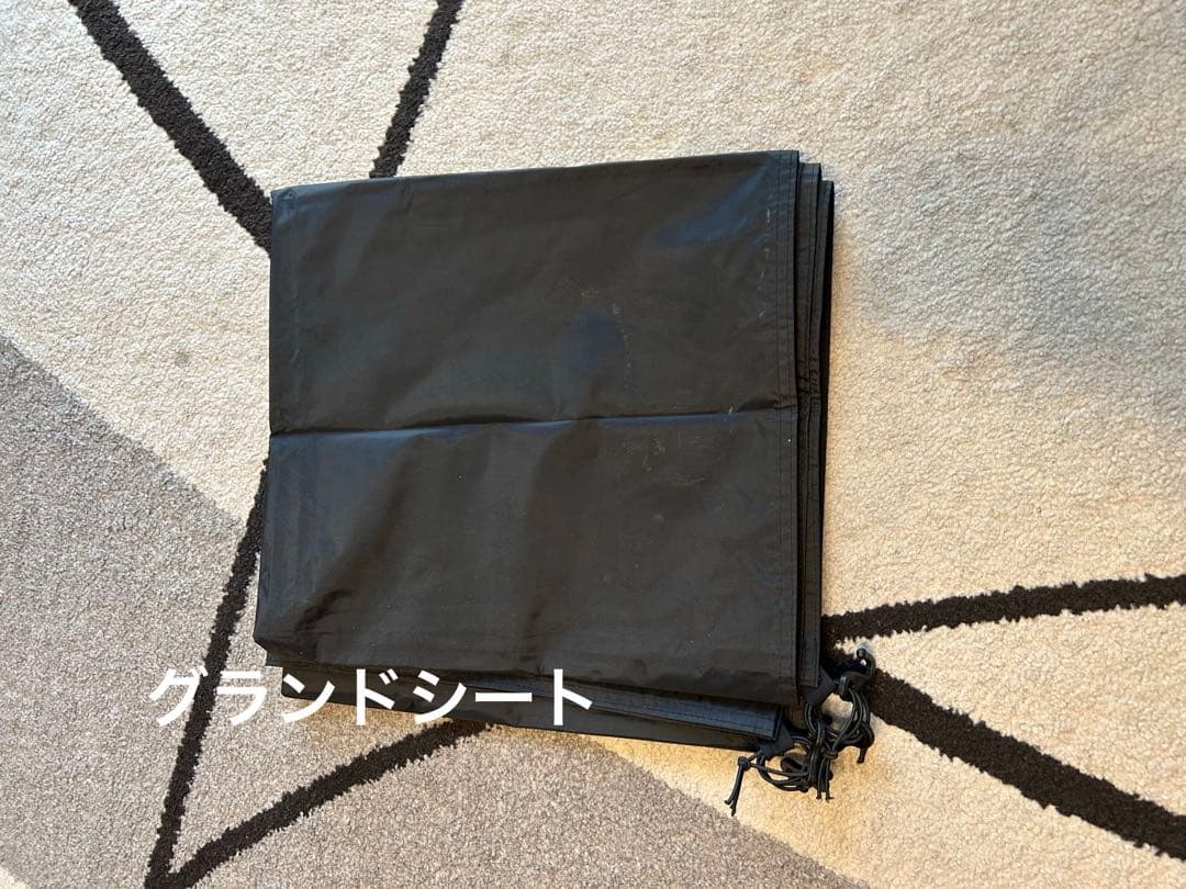 ミニマルワークス　VハウスM オリーブ　インナーテント/グランドシート3点セット