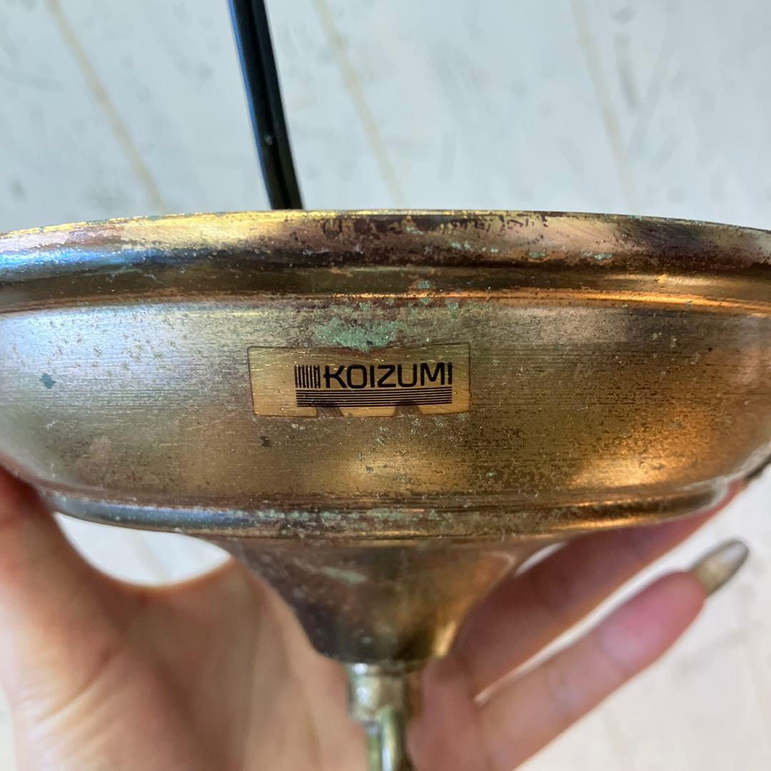 アンティーク コイズミ 白熱灯器具 シャンデリア 天井照明 3灯 96年製 照明