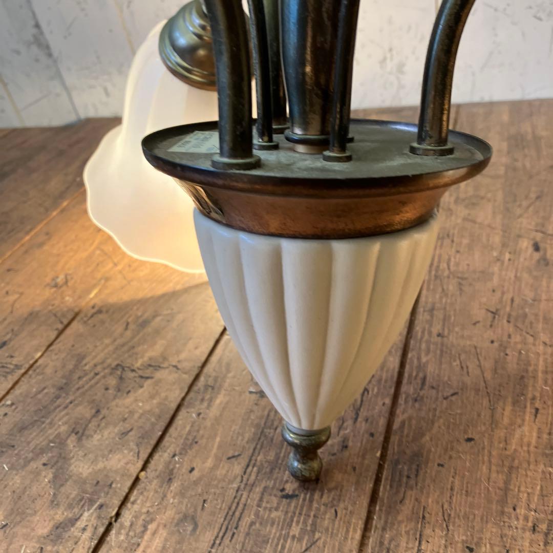 アンティーク コイズミ 白熱灯器具 シャンデリア 天井照明 3灯 96年製 照明