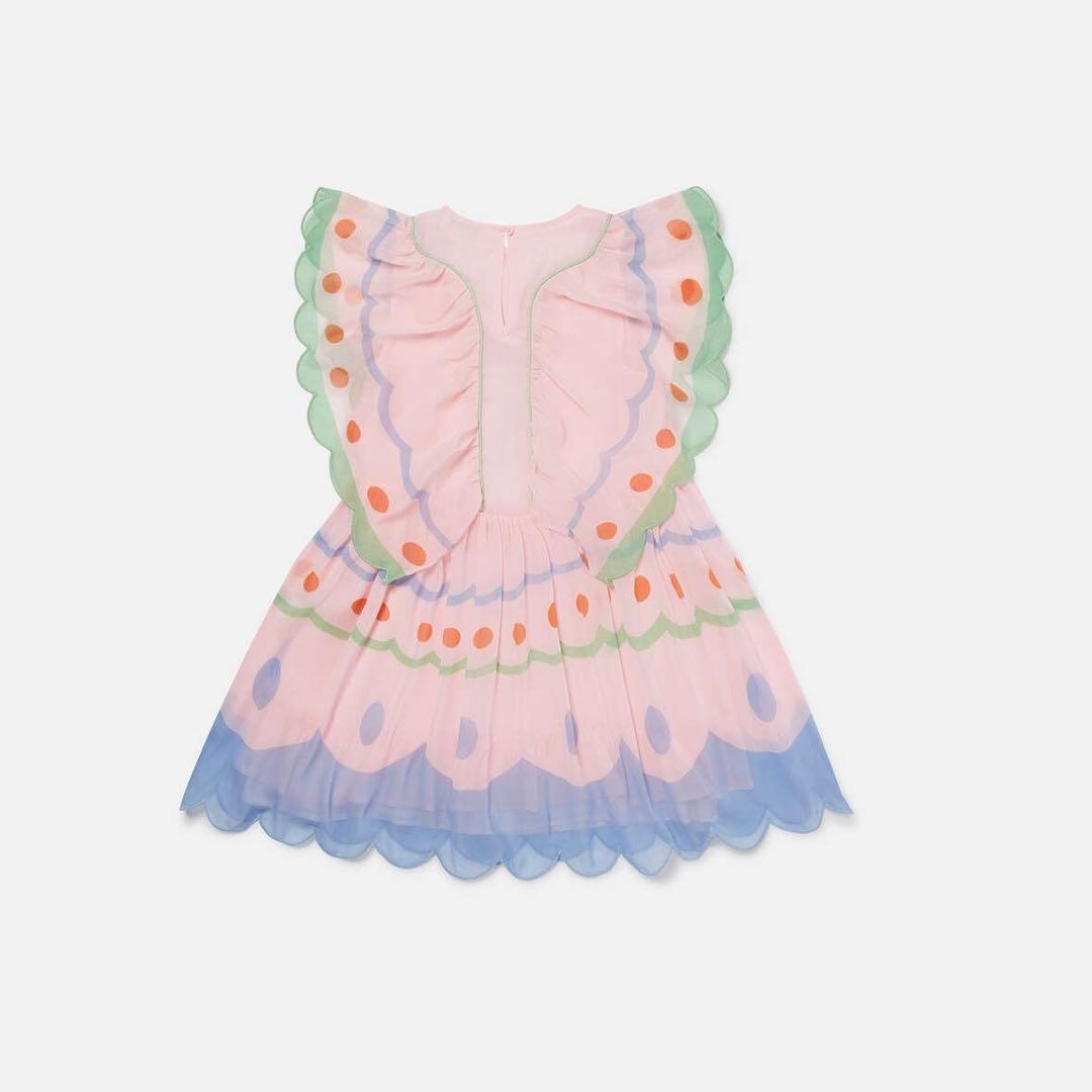 新品　ステラマッカートニーキッズ バタフライワンピース　5Y /定価4万円以上