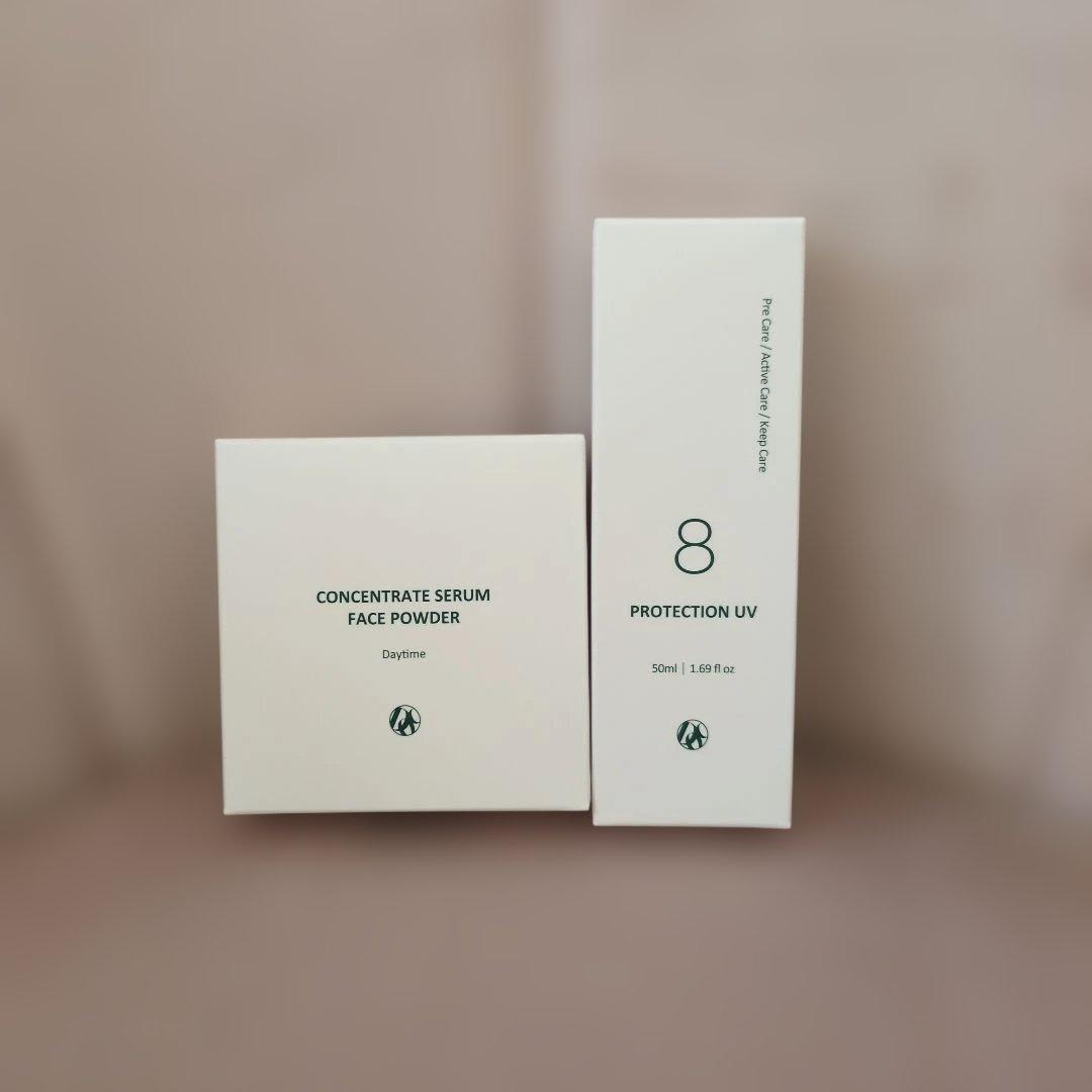 DOCスキンケア　 UV8番、フェイスパウダーセット