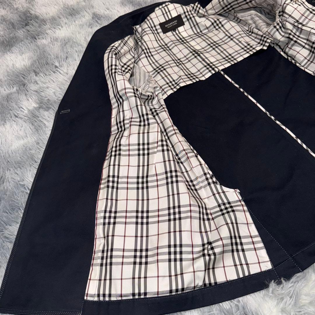 美品 BURBERRY BLACK LABEL ピーコート ノバチェック L