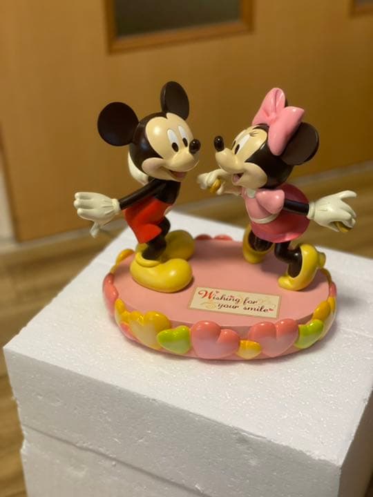 レア　ミッキー ミニー　置き物　オブジェ