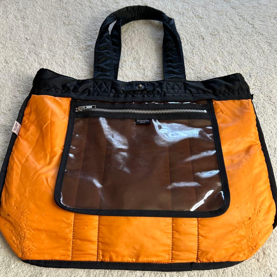 ポーター　タンカー　トートバック　ナイロン　ヨシダカバン　ブラック　通勤　通学