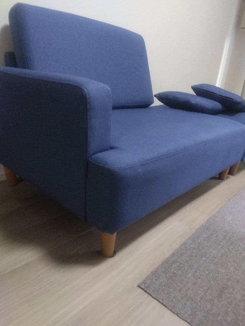 カウチソファ ベッドにも使える ソファー 2.3人用