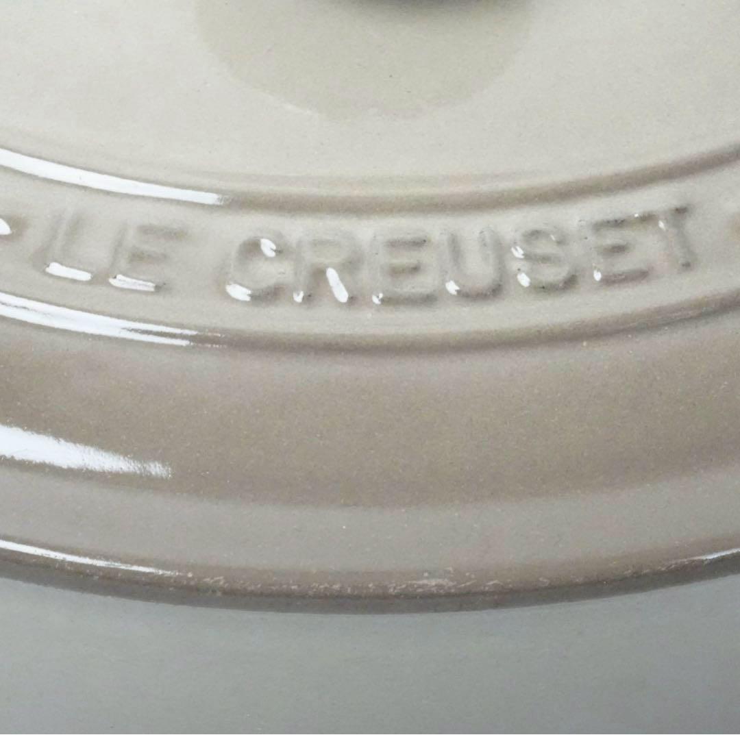 【美品】LE CREUSET　ココット オーバル リネン25cm