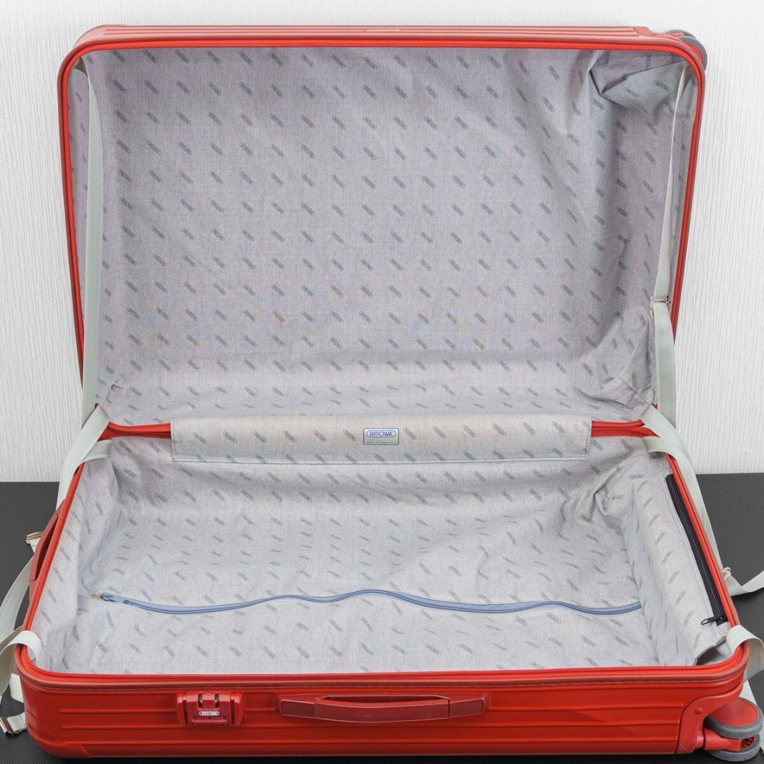 リモワ サルサ 最大容量 104L 4輪 TSAロック付属 XL マットレッド