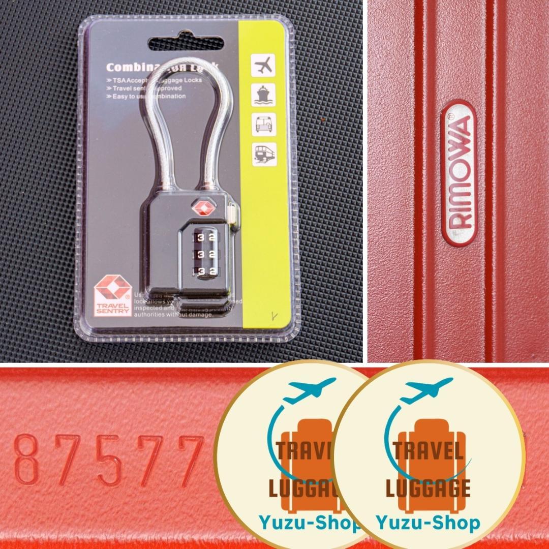 リモワ サルサ 最大容量 104L 4輪 TSAロック付属 XL マットレッド