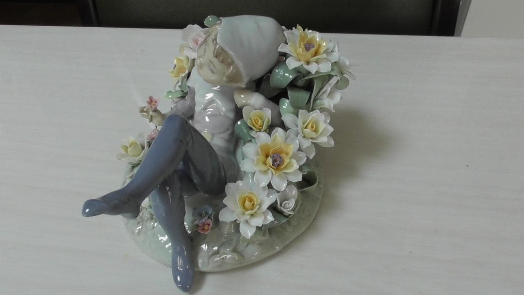 LLADRO　リヤドロ【夢見る妖精】2　ハイポーセリン　リアドロ　　L407
